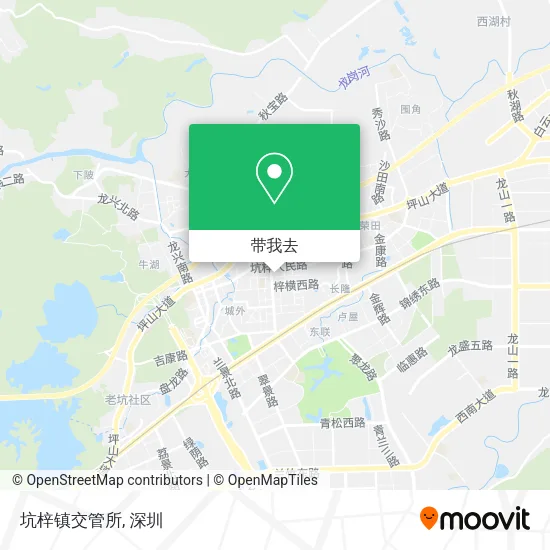 坑梓镇交管所地图