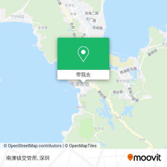 南澳镇交管所地图