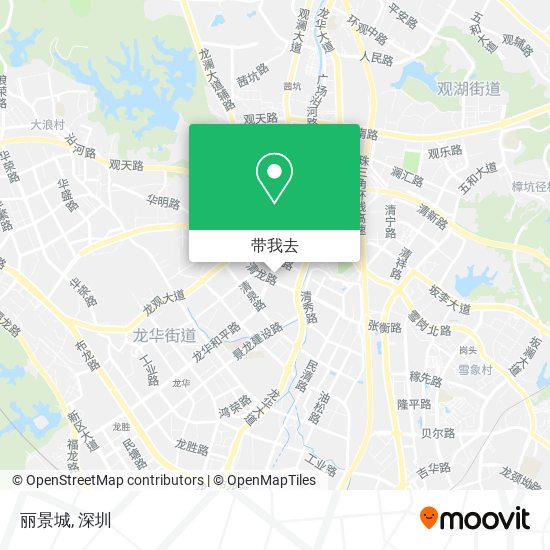 丽景城地图