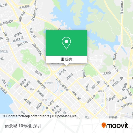 丽景城-10号楼地图