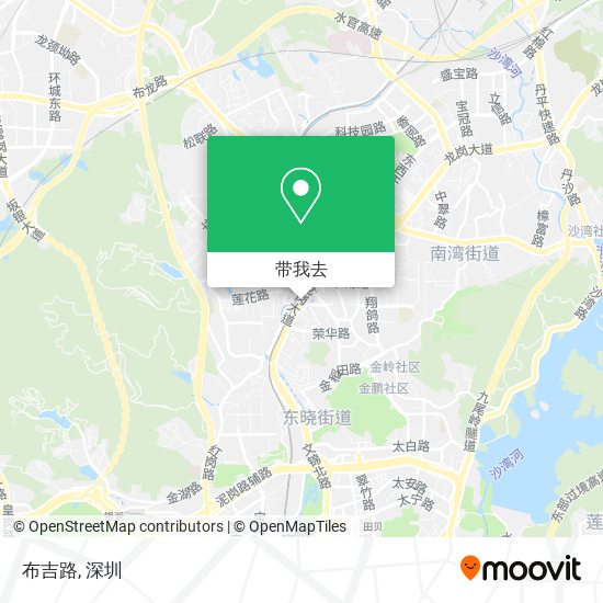 布吉路地图