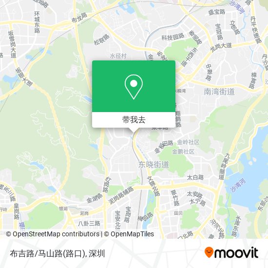 布吉路/马山路(路口)地图