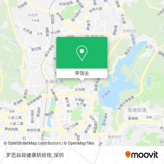 罗思叔叔健康烘焙馆地图