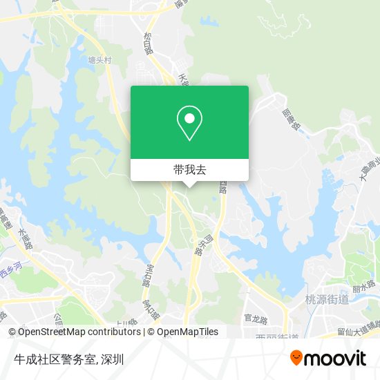 牛成社区警务室地图