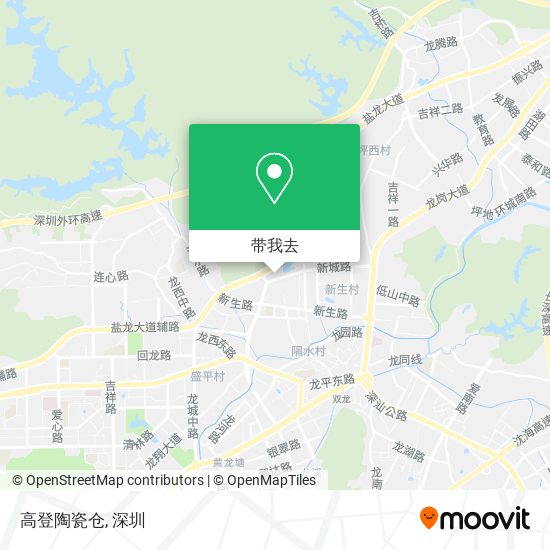 高登陶瓷仓地图