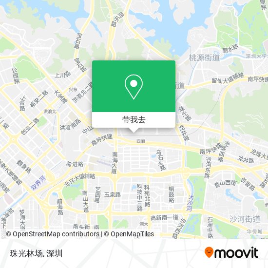 珠光林场地图