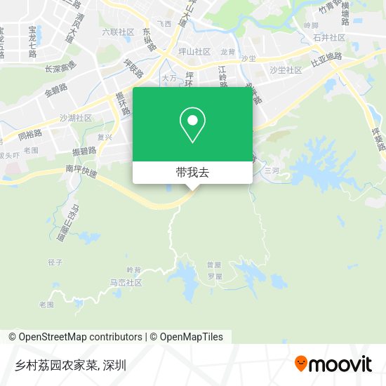 乡村荔园农家菜地图