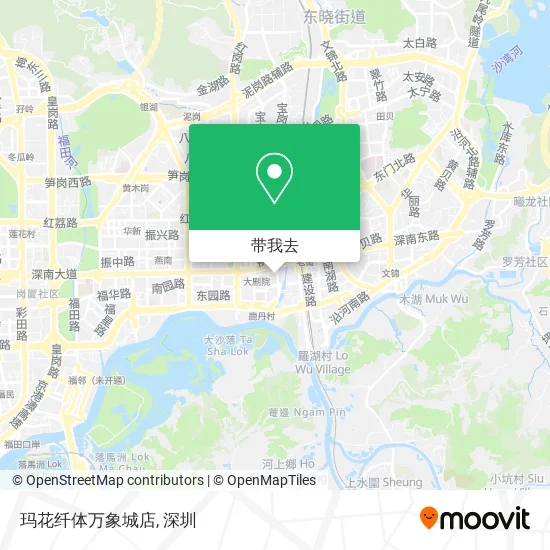 玛花纤体万象城店地图