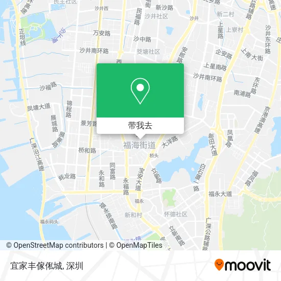 宜家丰傢俬城地图