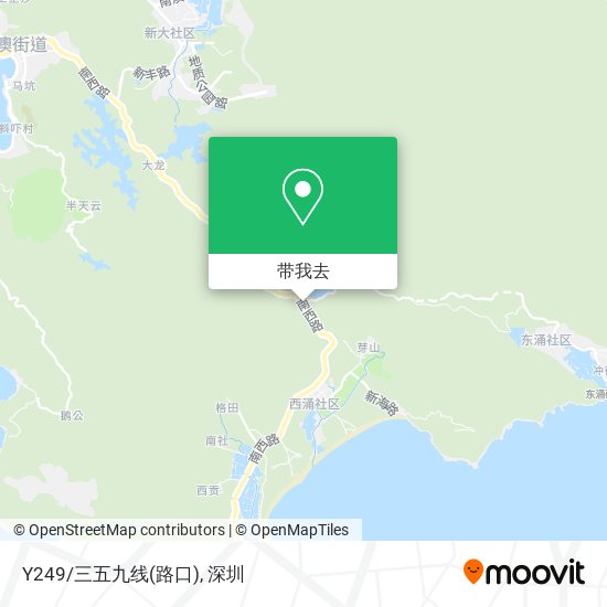 Y249/三五九线(路口)地图
