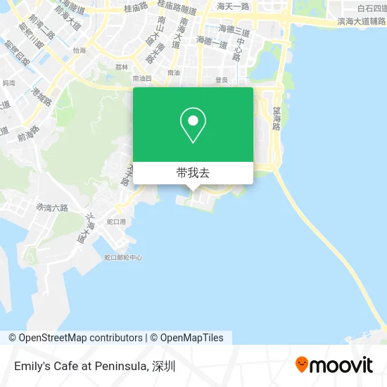 Emily's Cafe at Peninsula地图