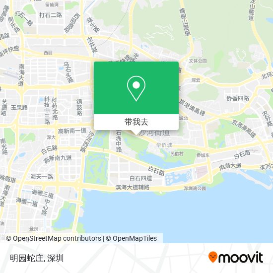 明园蛇庄地图