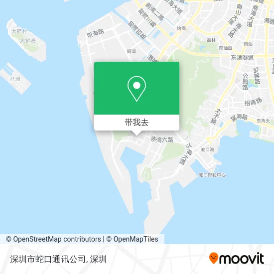 深圳市蛇口通讯公司地图