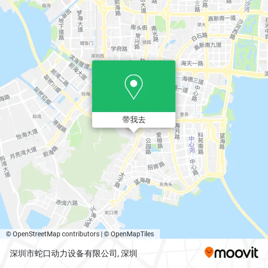 深圳市蛇口动力设备有限公司地图