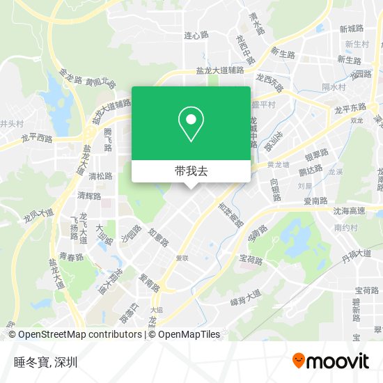睡冬寶地图