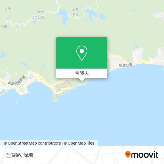 盐葵路地图