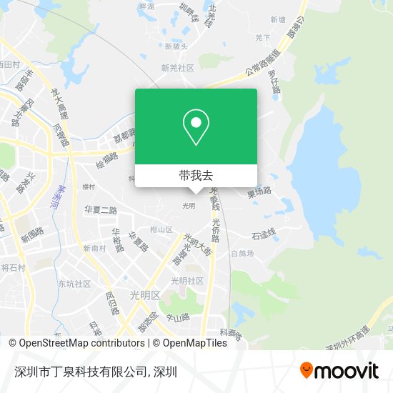 深圳市丁泉科技有限公司地图