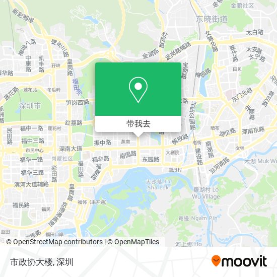 市政协大楼地图