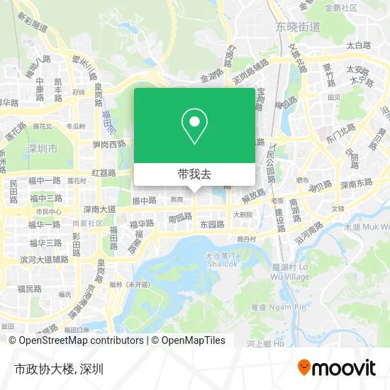 市政协大楼地图