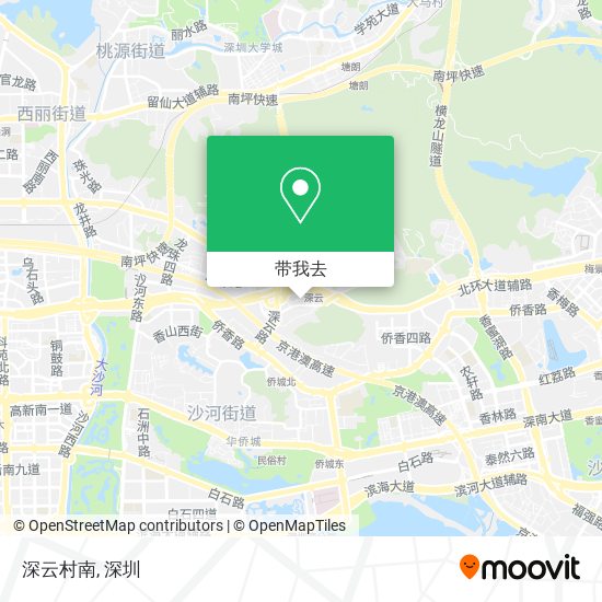 深云村南地图