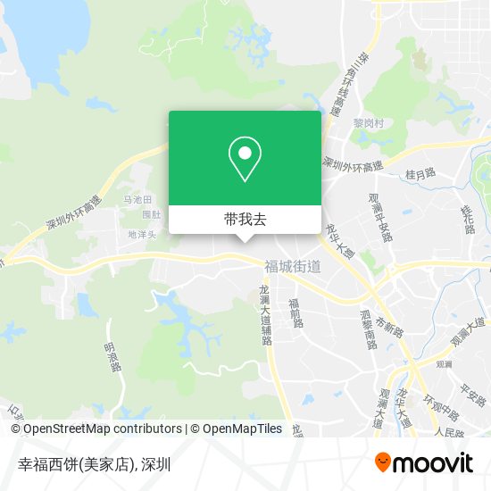 幸福西饼(美家店)地图