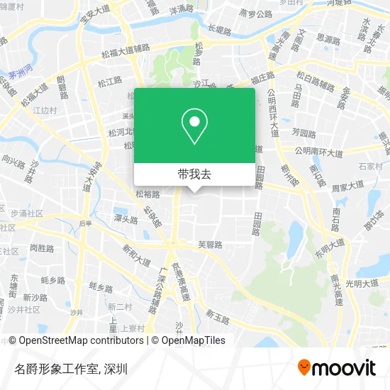 名爵形象工作室地图