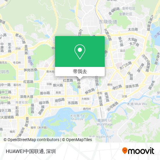 HUAWEI中国联通地图