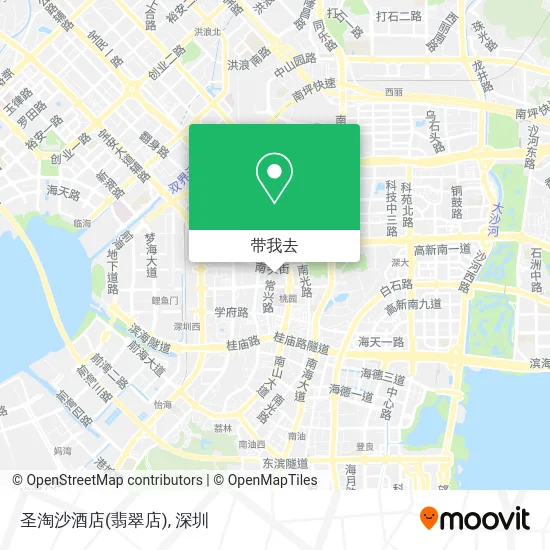 圣淘沙酒店(翡翠店)地图