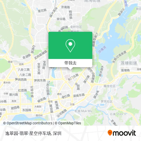 逸翠园-翡翠·星空停车场地图