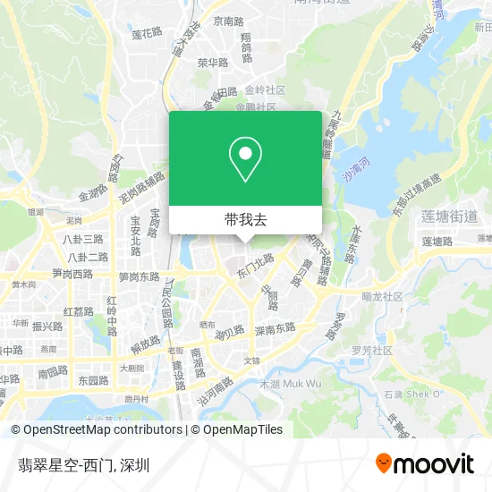 翡翠星空-西门地图