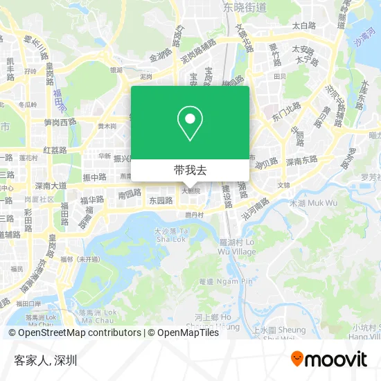 客家人地图
