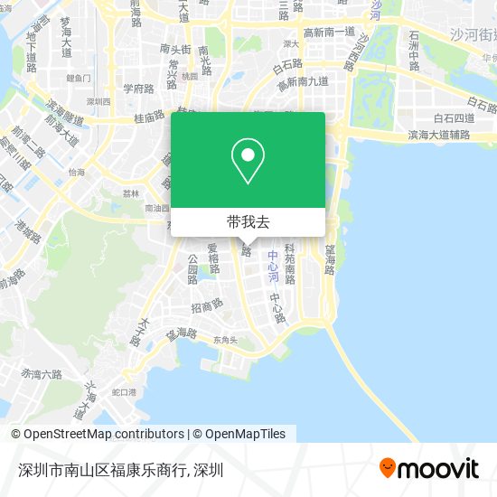 深圳市南山区福康乐商行地图