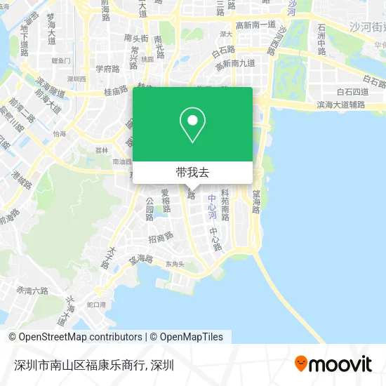 深圳市南山区福康乐商行地图