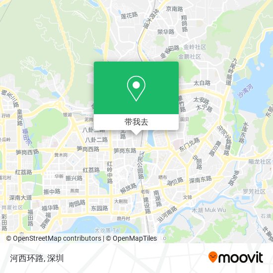 河西环路地图