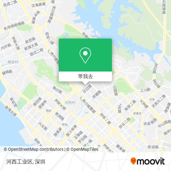 河西工业区地图