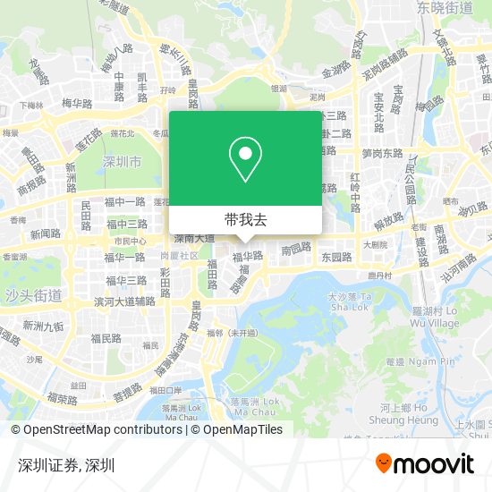 深圳证券地图