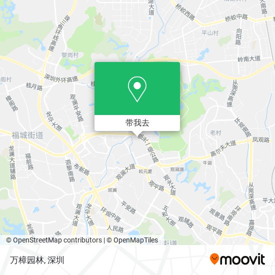 万樟园林地图