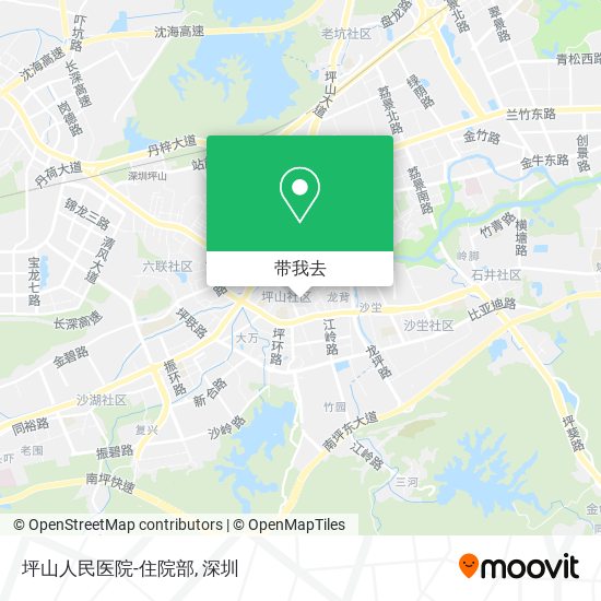 坪山人民医院-住院部地图