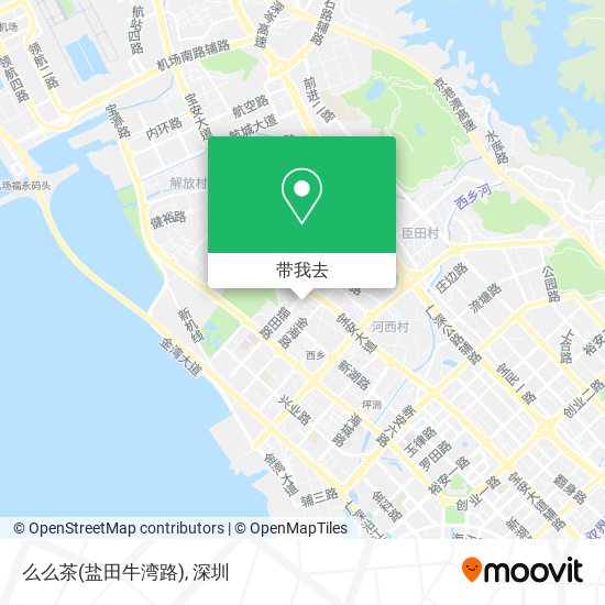 么么茶(盐田牛湾路)地图