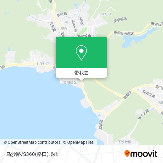 乌沙路/S360(路口)地图