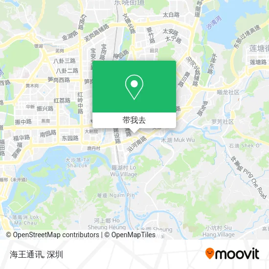海王通讯地图