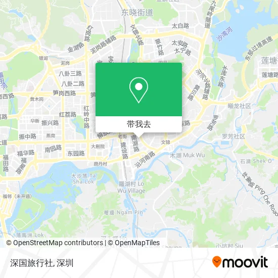 深国旅行社地图