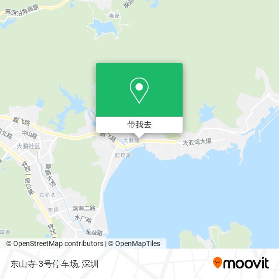 东山寺-3号停车场地图