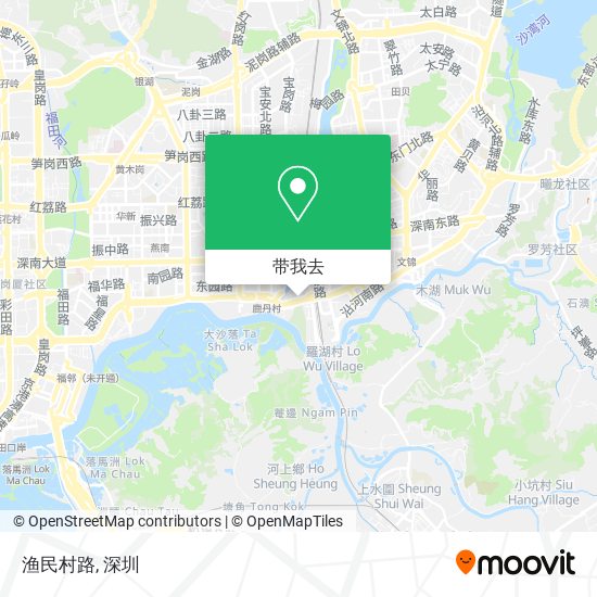 渔民村路地图