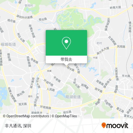 非凡通讯地图
