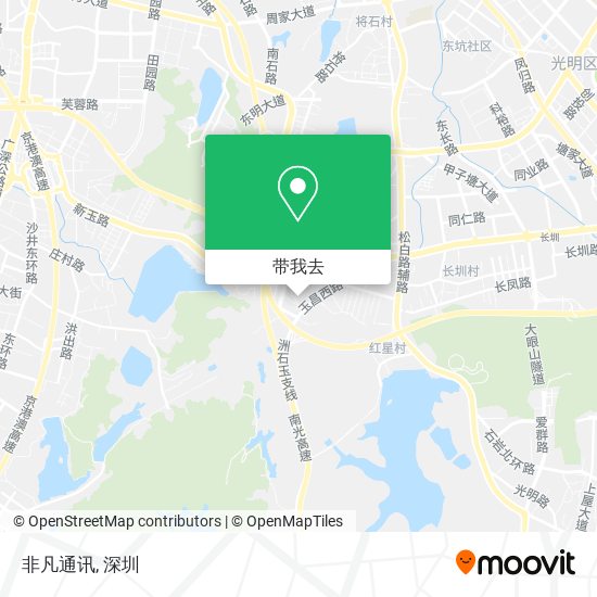 非凡通讯地图