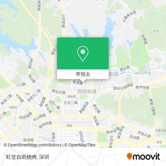 旺堂自助烧烤地图