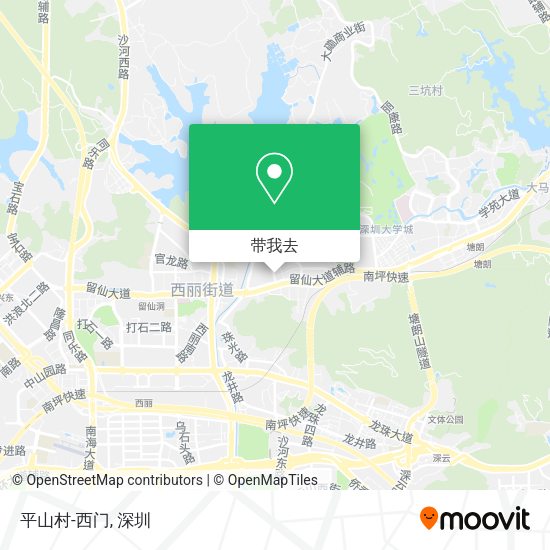 平山村-西门地图