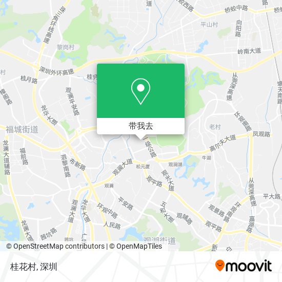 桂花村地图