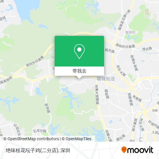 绝味桂花坛子鸡(二分店)地图
